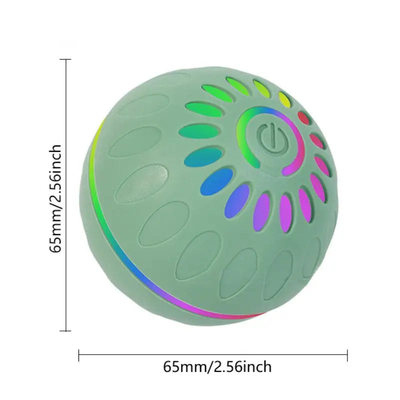 Smart Electric Pet Toy Ball for Dogs Cats Durable Boredom Relief Self-Play Artifact Anti-Demolition Home Interactive Teaser Chew Ball