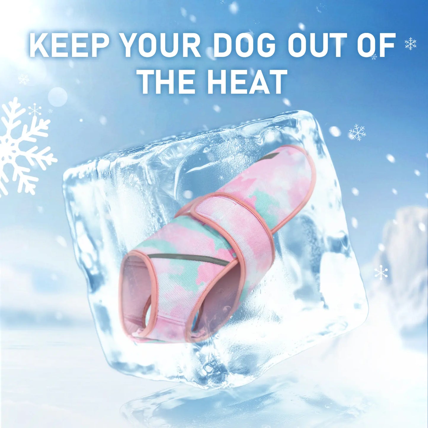 KYEESE Cooling Dog Vest, Breathable Comfortable Summer Wear for Dogs, Multiple Sizes Perfect Fit, Petlovers Choice for Summervibes Outdoorfun